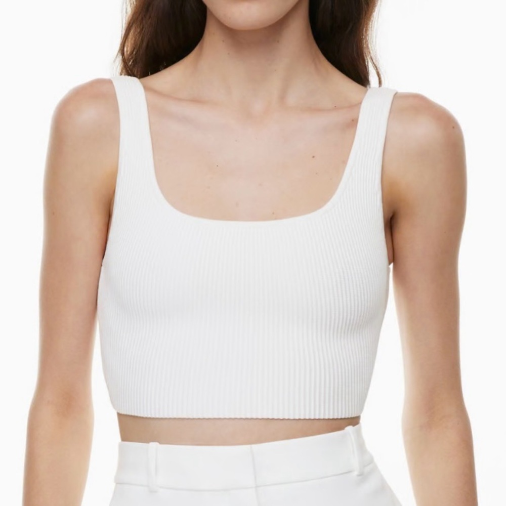 Aritzia Babaton sculpt square neck tank